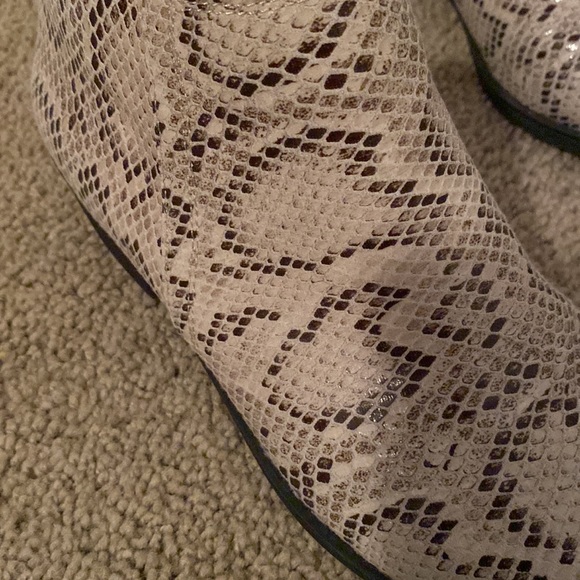 Snake Print Booties - Picture 3 of 3